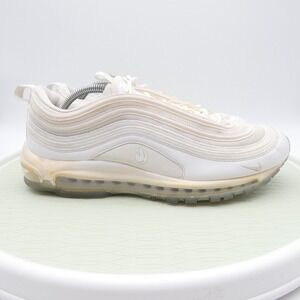 Nike Air Max 97 CT4526-100 Mens 12 Shoes White Hot Solo Swoosh Athletic Sneakers